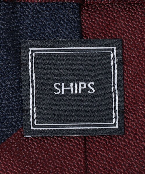 セール】SHIPS: シルク バスケット ワイド ストライプ ネクタイ