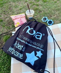 Salong hameu（サロン ハミュー）の「お気に入り登録数6000人突破★トレンドBAGはこれ！別注カラー ロゴプリント ナップサック/ブラック カモフラ 迷彩 ヒョウ柄 レオパード チェック/ユニセックス（バックパック/リュック）」