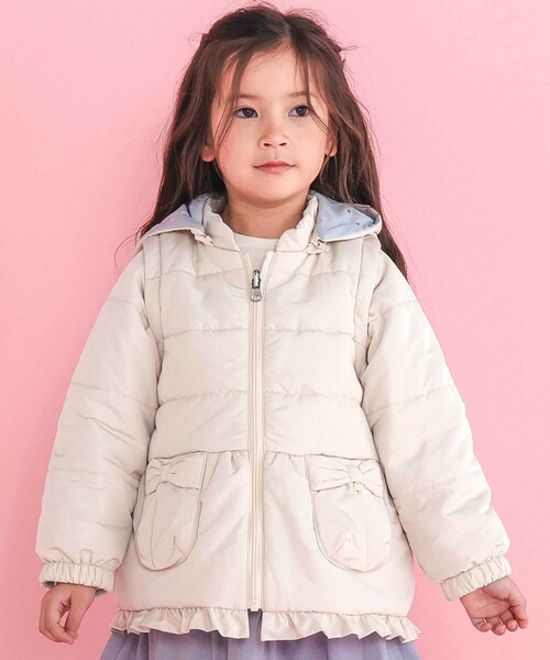BEBE ONLINE STORE｜ベベ オンラインストア（キッズ）のダウン 