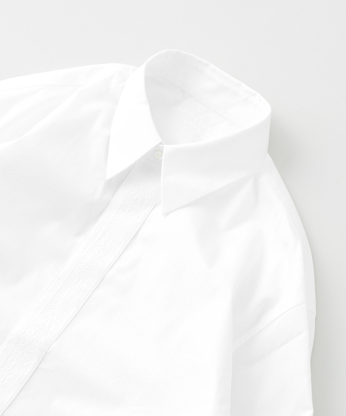 BOURRIENNE ParisX(ブリエンヌパリディス)の「Bourrienne Paris X(ブリエンヌ パリ ディス) ESQUISSE(シャツ/ブラウス・メンズ・ホワイト・LARGE/MEDIUM)」の3枚目の写真