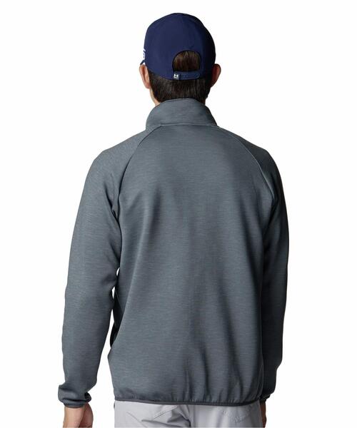 UNDER ARMOUR(アンダーアーマー)の「UAドライブ ミッドレイヤー フルジップ ジャケット(ゴルフ/メンズ)(その他アウター・メンズ・グレー・XL/L/M)」の2枚目の写真
