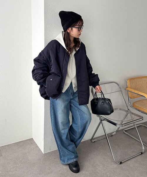 DISCOAT（ディスコート）の「ラメシャギービーニー（ニットキャップ/ビーニー・レディース・ベージュ/ブラック・FREE）」の5枚目の写真