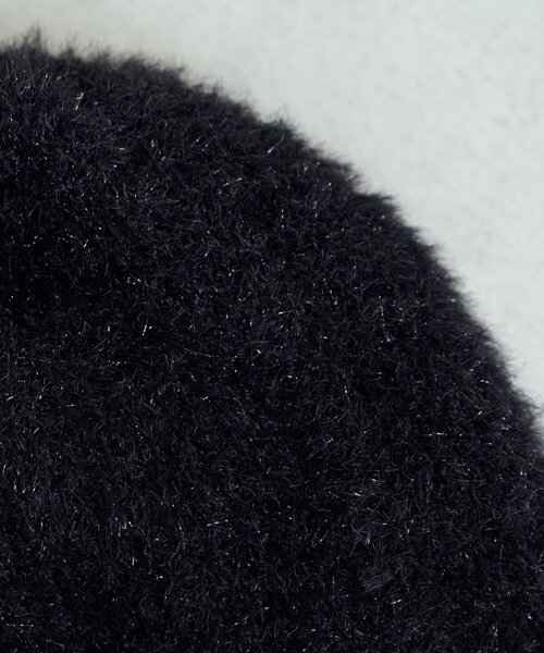 DISCOAT（ディスコート）の「ラメシャギービーニー（ニットキャップ/ビーニー・レディース・ベージュ/ブラック・FREE）」の13枚目の写真