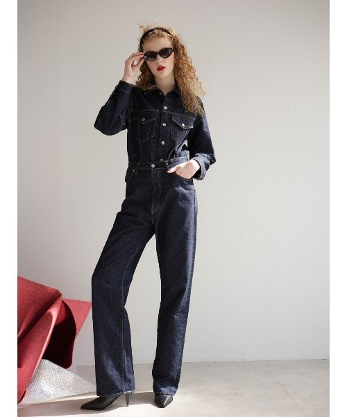 THE SHINZONE（ザ　シンゾーン）の「THE SHINZONE MARILYN DENIM 24AMSPA02（デニムパンツ・レディース・ブルー・38inch/36inch/34inch/32inch/30inch）」の3枚目の写真