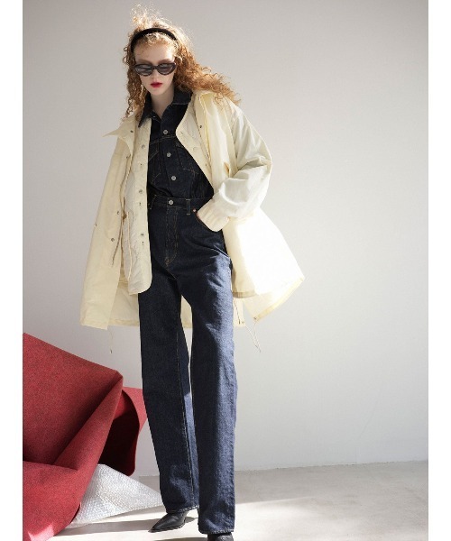 THE SHINZONE（ザ　シンゾーン）の「THE SHINZONE MARILYN DENIM 24AMSPA02（デニムパンツ・レディース・ブルー・38inch/36inch/34inch/32inch/30inch）」の4枚目の写真