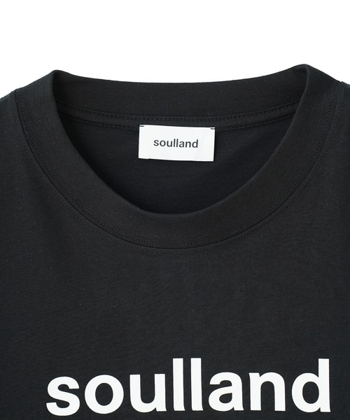 Soulland（ソウランド）の「SOULLAND OCEAN T-shirt 42012-1312（Tシャツ/カットソー・メンズ・ブラック/ホワイト・M/L）」の4枚目の写真