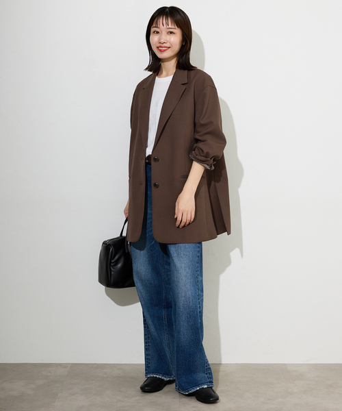 追加2》PE SHARK ビッグジャケット（テーラードジャケット）｜SLOBE