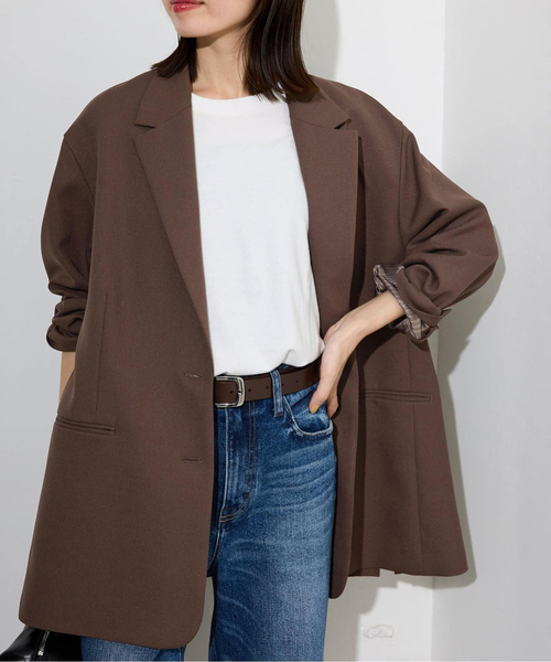 追加2》PE SHARK ビッグジャケット（テーラードジャケット）｜SLOBE