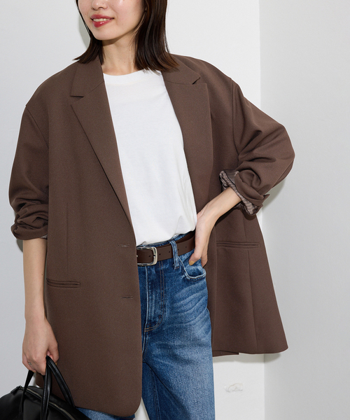 スローブイエナ　PE SHARKビックジャケット PE SHARK ビッグジャケット | スローブ イエナ(SLOBE IENA