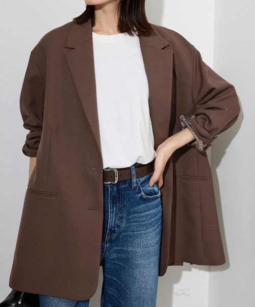 追加2》PE SHARK ビッグジャケット（テーラードジャケット）｜SLOBE