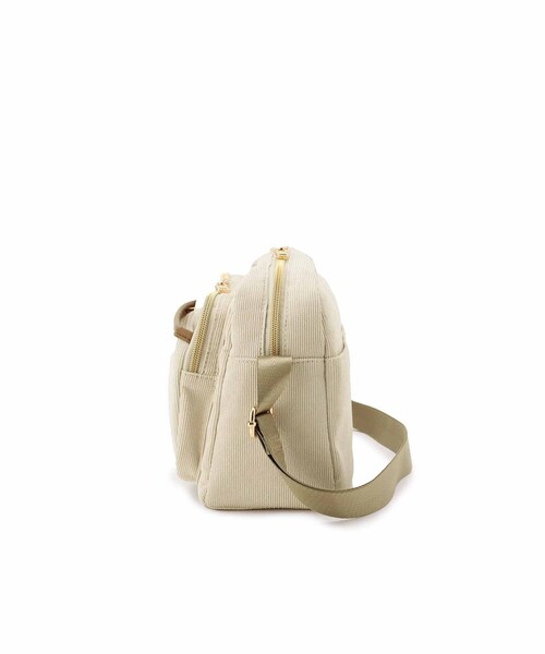 Lee（リー）の「【Lee別注】コーデュロイショルダーバッグ（ショルダーバッグ・レディース・ブラウン系その他/ライトベージュ/ネイビー/ピンク系その他・00）」の17枚目の写真