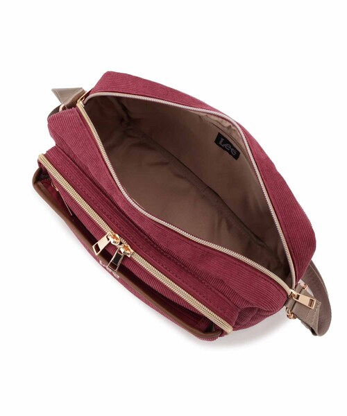 Lee（リー）の「【Lee別注】コーデュロイショルダーバッグ（ショルダーバッグ・レディース・ブラウン系その他/ライトベージュ/ネイビー/ピンク系その他・00）」の21枚目の写真