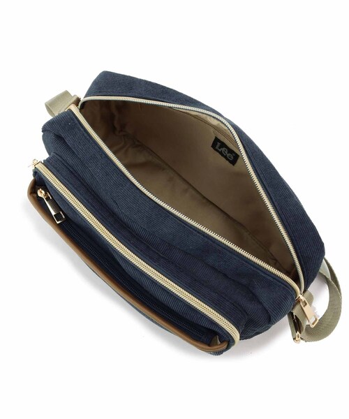 Lee（リー）の「【Lee別注】コーデュロイショルダーバッグ（ショルダーバッグ・レディース・ブラウン系その他/ライトベージュ/ネイビー/ピンク系その他・00）」の22枚目の写真