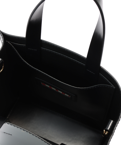 Noble(ノーブル)の「MARNI/マルニ Shopping Bag(ショルダーバッグ・レディース・カーキ/ブラック・FREE)」の8枚目の写真