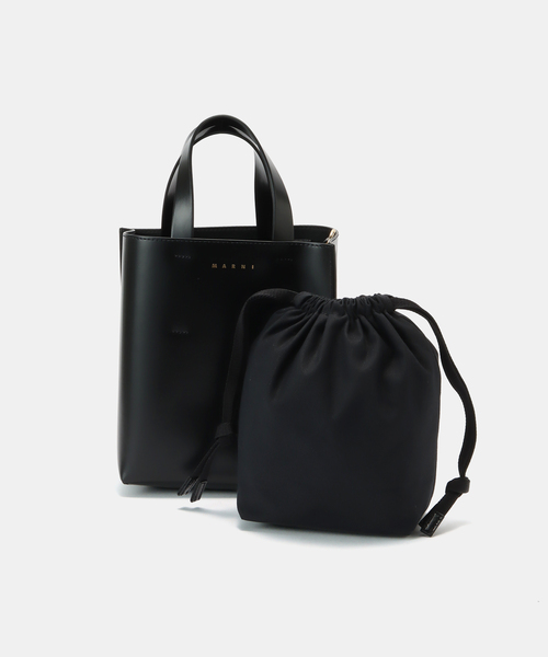 Noble(ノーブル)の「MARNI/マルニ Shopping Bag(ショルダーバッグ・レディース・カーキ/ブラック・FREE)」の6枚目の写真