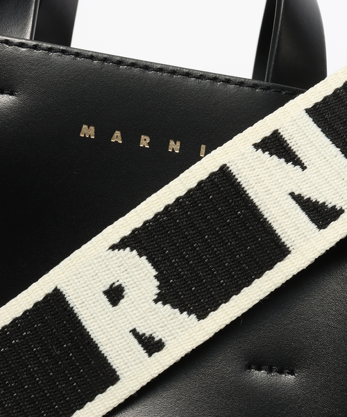 Noble(ノーブル)の「MARNI/マルニ Shopping Bag(ショルダーバッグ・レディース・カーキ/ブラック・FREE)」の3枚目の写真