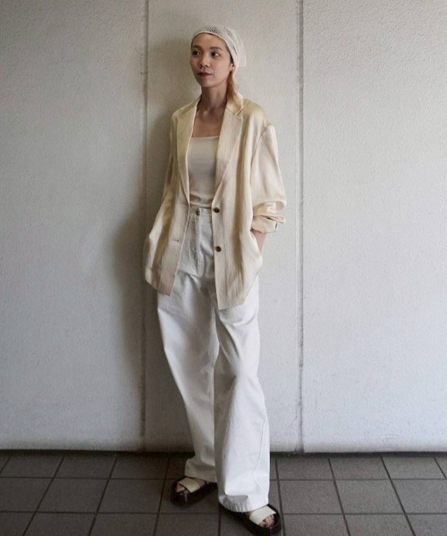 Satin Over Jacket（テーラードジャケット）｜TODAYFUL（トゥデイフル