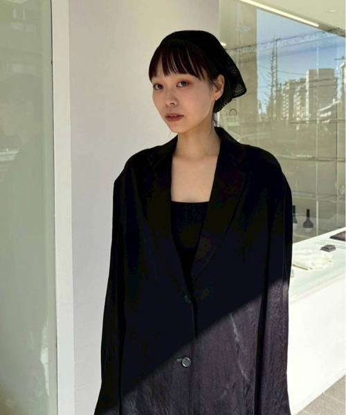 Satin Over Jacket（テーラードジャケット）｜TODAYFUL（トゥデイフル