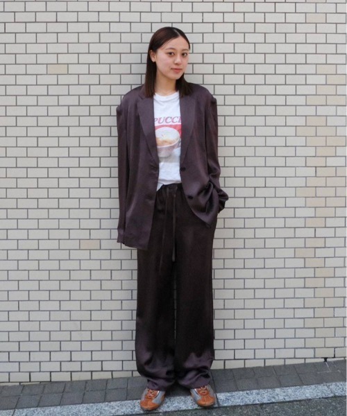 Satin Over Jacket（テーラードジャケット）｜TODAYFUL（トゥデイフル