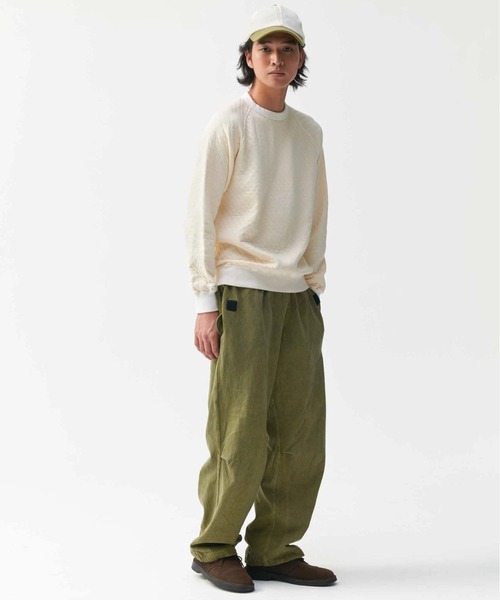 Good On(グッドオン)の「Good On/グッドオン HEAVY JERSEY TROUSERS(その他パンツ・メンズ・ライトグレー/ブラック系その他2/セージグリーン・MEDIUM/LARGE)」の15枚目の写真