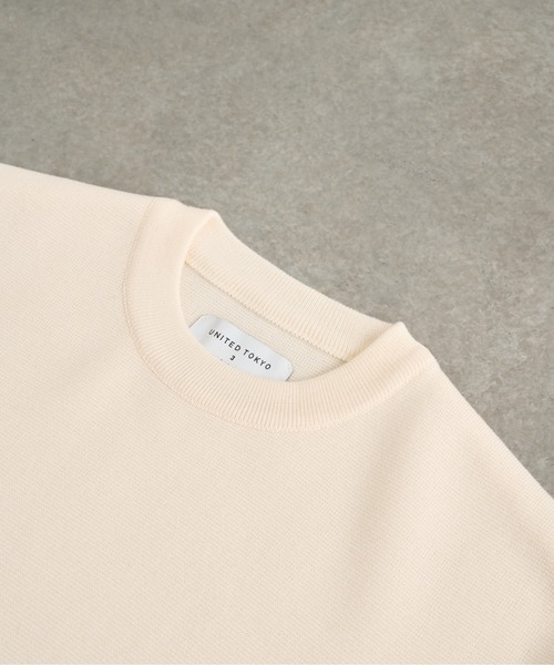 UNITED TOKYO（ユナイテッドトウキョウ）の「【春先も大活躍】アウトラスト メリノウール クルーネックニット　 温度調整素材｜ストレッチ｜イージーケア|冬服|インナー｜ウールニット｜ロングシーズン（ニット/セーター・メンズ・モカ/ライトグレー/ブラック/オリーブ/オフホワイト・1/2/3）」の13枚目の写真