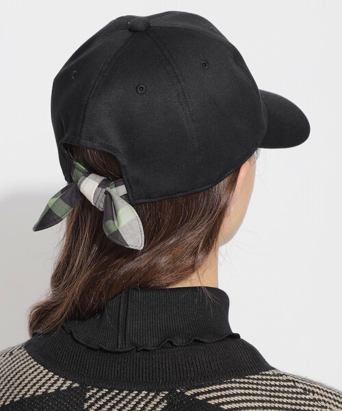 Quiet checkシリーズ】リボンキャップ（キャップ）｜BLUE LABEL