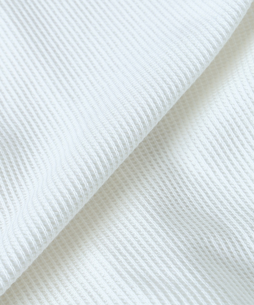 blurhms（ブラームス）の「blurhms ROOTSTOCK / ブラームスルーツストック 別注 ラフ ＆ スムース サーマル（Tシャツ/カットソー・メンズ・ブラック/ホワイト系その他/ブラウン・2/3）」の10枚目の写真