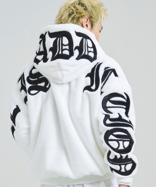 GALLIS ADDICTION（ガリスアディクション）の「GA O.E-LOGO FUR BLOUSON（ブルゾン・メンズ・ブラック/ホワイト/オレンジ・M/L/XL）」の19枚目の写真