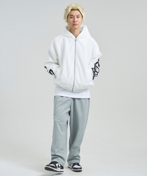 GALLIS ADDICTION（ガリスアディクション）の「GA O.E-LOGO FUR BLOUSON（ブルゾン・メンズ・ブラック/ホワイト/オレンジ・M/L/XL）」の12枚目の写真