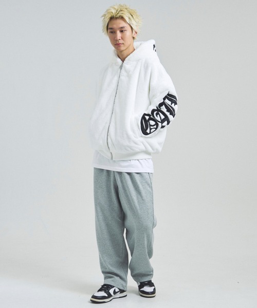 GALLIS ADDICTION（ガリスアディクション）の「GA O.E-LOGO FUR BLOUSON（ブルゾン・メンズ・ブラック/ホワイト/オレンジ・M/L/XL）」の13枚目の写真