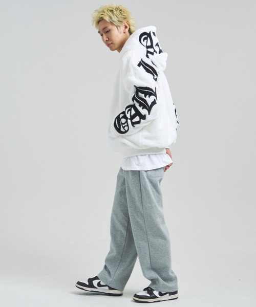 GALLIS ADDICTION（ガリスアディクション）の「GA O.E-LOGO FUR BLOUSON（ブルゾン・メンズ・ブラック/ホワイト/オレンジ・M/L/XL）」の14枚目の写真