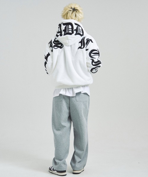 GALLIS ADDICTION（ガリスアディクション）の「GA O.E-LOGO FUR BLOUSON（ブルゾン・メンズ・ブラック/ホワイト/オレンジ・M/L/XL）」の5枚目の写真