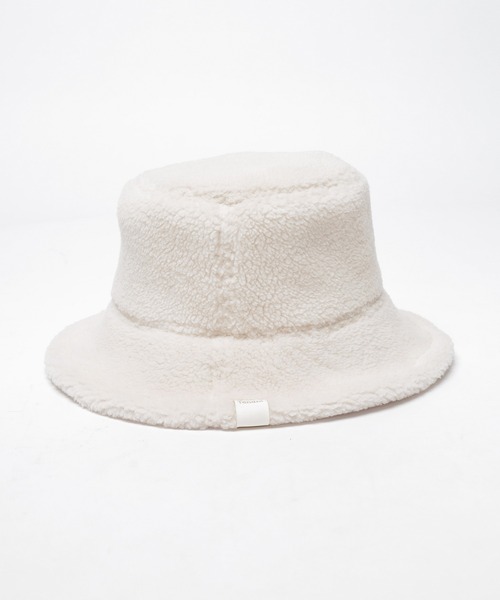 Honeys（ハニーズ）の「２ｗａｙムートン風ハット（ハット・レディース・アイボリー/ブラック/キャメル・FREE）」の19枚目の写真