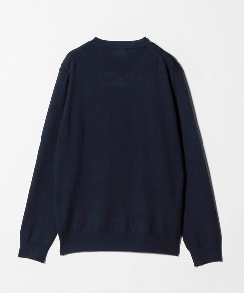 A DAY IN THE LIFE UNITED ARROWS(アデイインザライフユナイテッドアローズ)の「ハイゲージ プレーティング テンジク Vネックニット<A DAY IN THE LIFE>(ニット/セーター・メンズ・グレー系/ターコイズブルー系/ネイビー・L/S/M)」の18枚目の写真