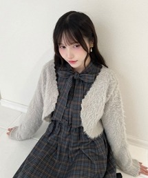 F i.n.t | ポワルフェザーニットボレロ/fint フィント(カーディガン/ボレロ)