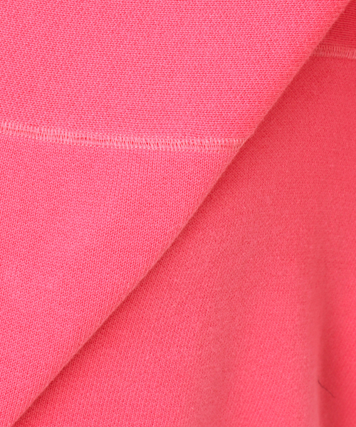 JOURNAL STANDARD relume(ジャーナルスタンダード レリューム)の「スウェットライクドルマンプルオーバー(ニット/セーター・レディース・ピンク/グレー/ネイビー・FREE)」の4枚目の写真