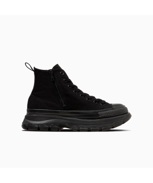 CONVERSE(コンバース)の「CONVERSE ALL STAR TREKWAVE Z HI(コンバース オールスター トレックウエーブ Z HI)(スニーカー・メンズ・ベージュ系/ブラック系・23cm/23.5cm/24cm/24.5cm/25cm/25.5cm/26cm/26.5cm/27cm/28cm/29cm/27.5cm)」の4枚目の写真