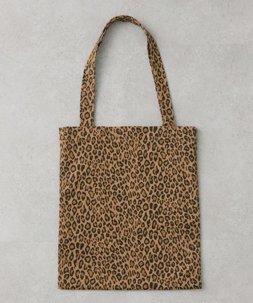 PUAL CE CIN（ピュアルセシン）の「【＠noricorico102企画】ジャパンメイド プリントトートBAG（トートバッグ・レディース・レオパード/カモフラージュ・FREE）」の6枚目の写真