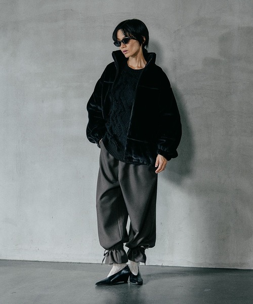 ドロストマイクロファーブルゾン 598331（ブルゾン）｜LEPSIM