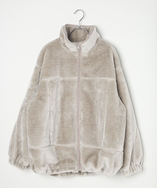 セール】ドロストマイクロファーブルゾン 598331（ブルゾン）｜LEPSIM