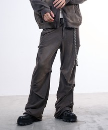 VI E DIT（ヴィエディット）の「Random tack sweat pants/ランダムタックスウェットパンツ（スウェットパンツ）」