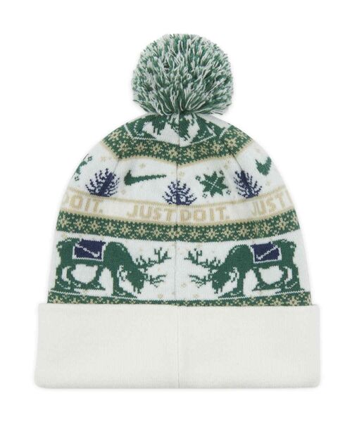 NIKE（ナイキ）の「ナイキ ピーク ビッグキッズ スタンダード カフ ビーニー / Nike Peak Big Kids' Standard Cuff Beanie HV7025-133 Sail（ニットキャップ/ビーニー・キッズ・クリーム・ONE SIZE）」の6枚目の写真