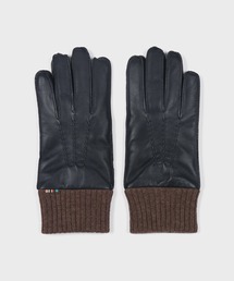 Paul Smith（ポールスミス）の「ニットカフス レザー グローブ【250752 TSG】（手袋）」