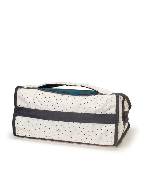 LeSportsac(レスポートサック)の「DELUXE MED WEEKENDER プレイフルドッツ(ボストンバッグ・レディース・ホワイト・FREE)」の7枚目の写真