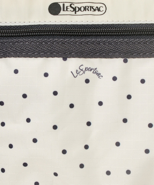 LeSportsac(レスポートサック)の「DELUXE MED WEEKENDER プレイフルドッツ(ボストンバッグ・レディース・ホワイト・FREE)」の10枚目の写真