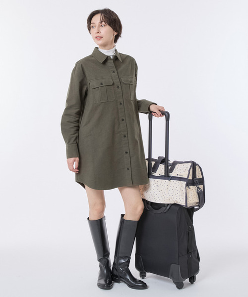 LeSportsac(レスポートサック)の「DELUXE MED WEEKENDER プレイフルドッツ(ボストンバッグ・レディース・ホワイト・FREE)」の11枚目の写真