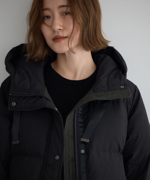 YECCA VECCA(イェッカヴェッカ)の「WILL CYCLE DOWN ブルゾン(ダウンジャケット/コート・レディース・アイボリー/ブラック/ネイビー・FREE)」の11枚目の写真