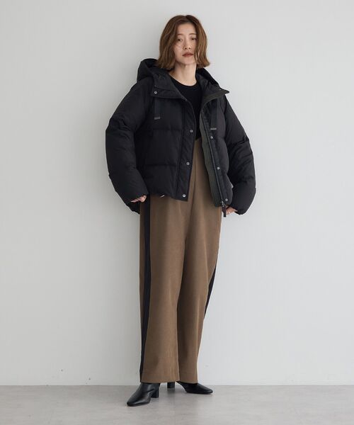 YECCA VECCA(イェッカヴェッカ)の「WILL CYCLE DOWN ブルゾン(ダウンジャケット/コート・レディース・アイボリー/ブラック/ネイビー・FREE)」の17枚目の写真