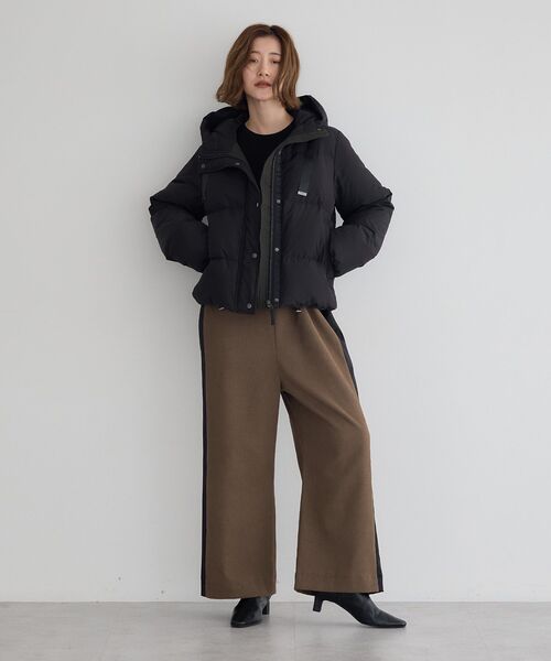 YECCA VECCA(イェッカヴェッカ)の「WILL CYCLE DOWN ブルゾン(ダウンジャケット/コート・レディース・アイボリー/ブラック/ネイビー・FREE)」の18枚目の写真