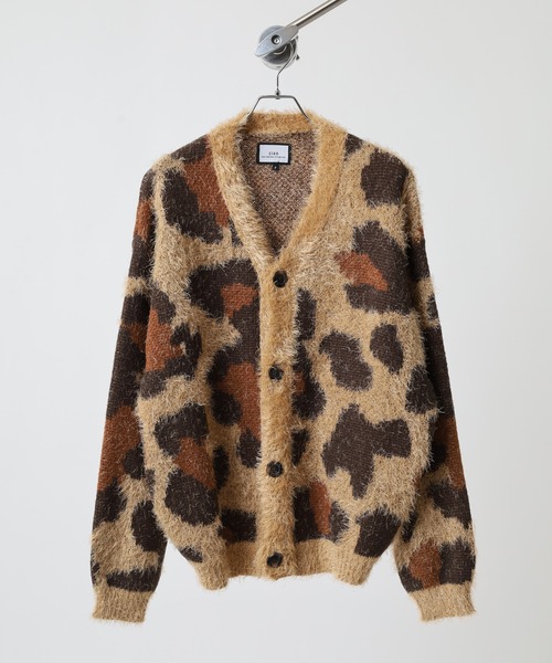 セール】CIAO ペイズリー/レオパード カーディガン（カーディガン